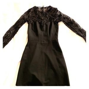 Little lace black dress
